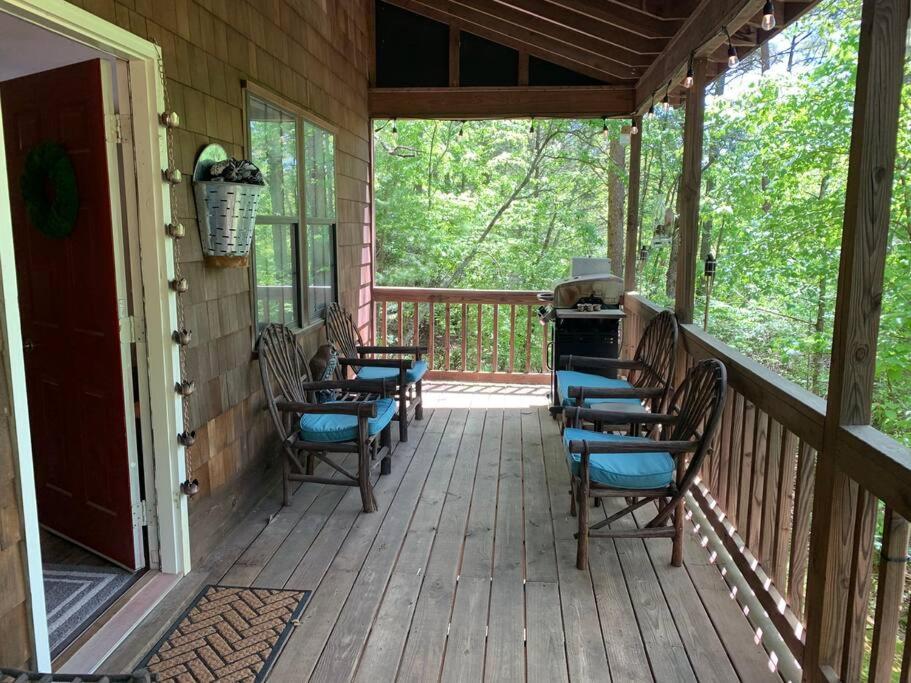 Cabin Fever On Cartecay River Ellijay Exteriér fotografie