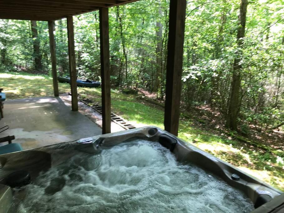 Cabin Fever On Cartecay River Ellijay Exteriér fotografie